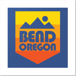 Bend Oregon Mountains Posters and Art